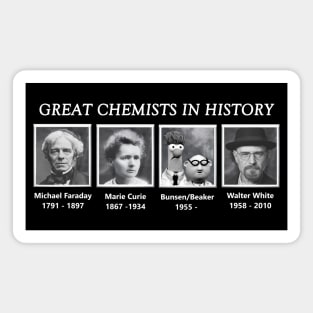 Great Chemists In History Magnet